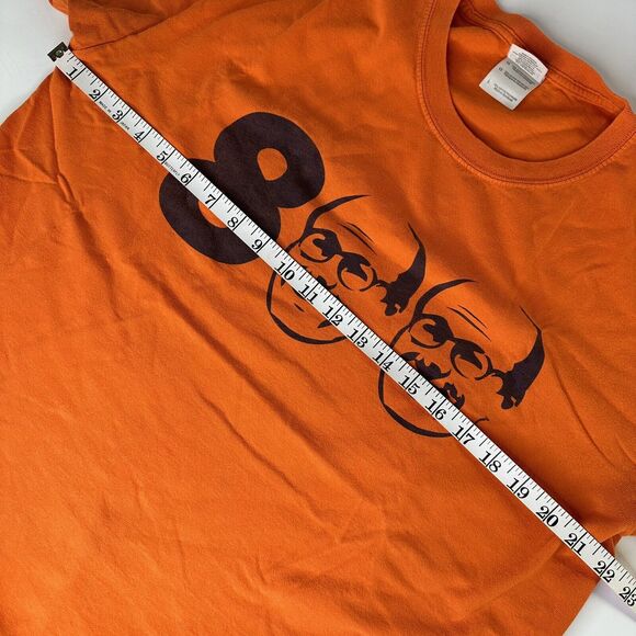 Syracuse University Orange T Shirt Size Large Jim Boeheim 800 Wins Basketball - Picture 6 of 12